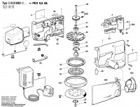 Bosch 0 603 930 042 PEX 9,6 VA Cordless Multi Sander 9.6 V / GB Spare Parts PEX9,6VA